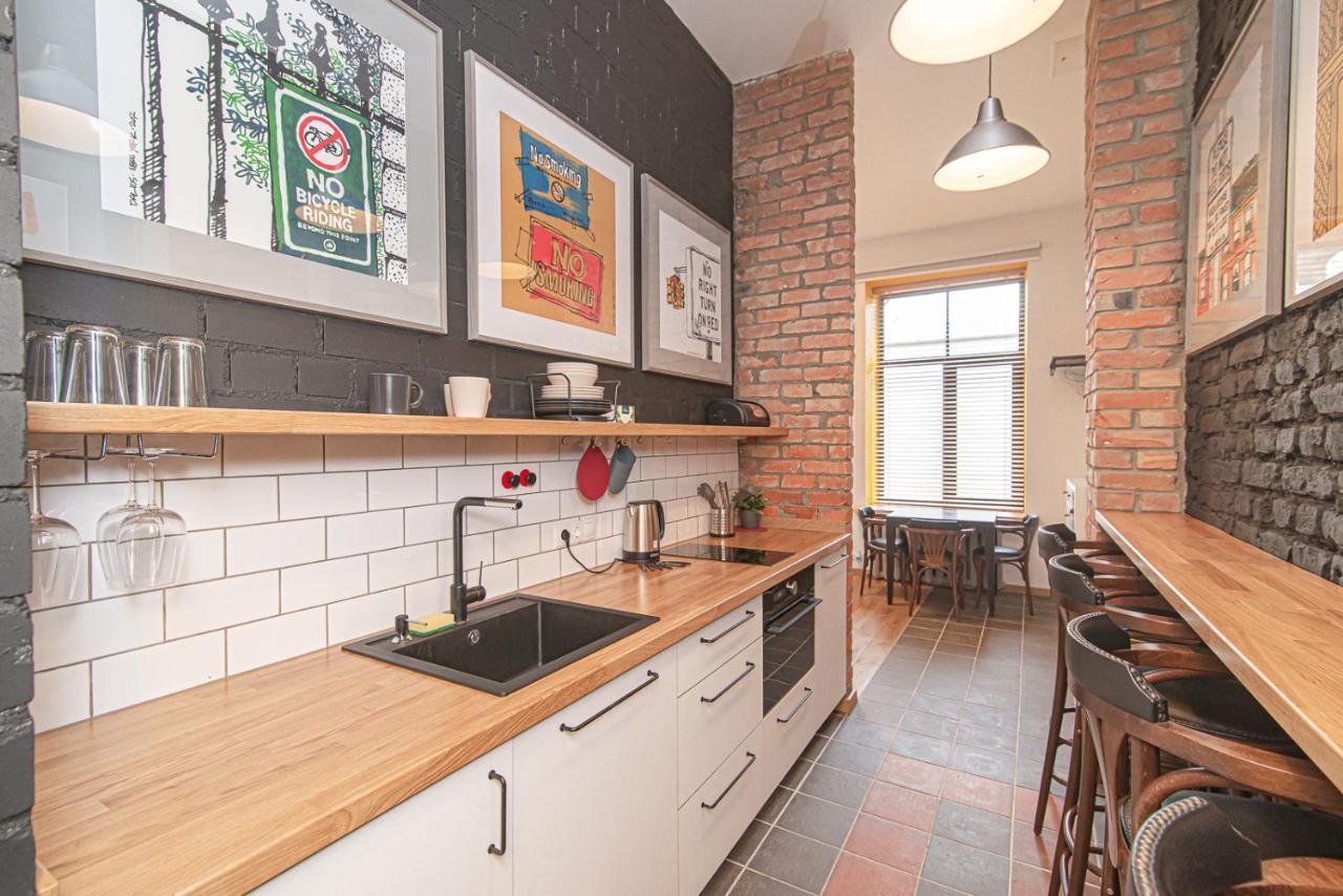 Modern Vilnius Old Town Apartment With Free Parking Buitenkant foto